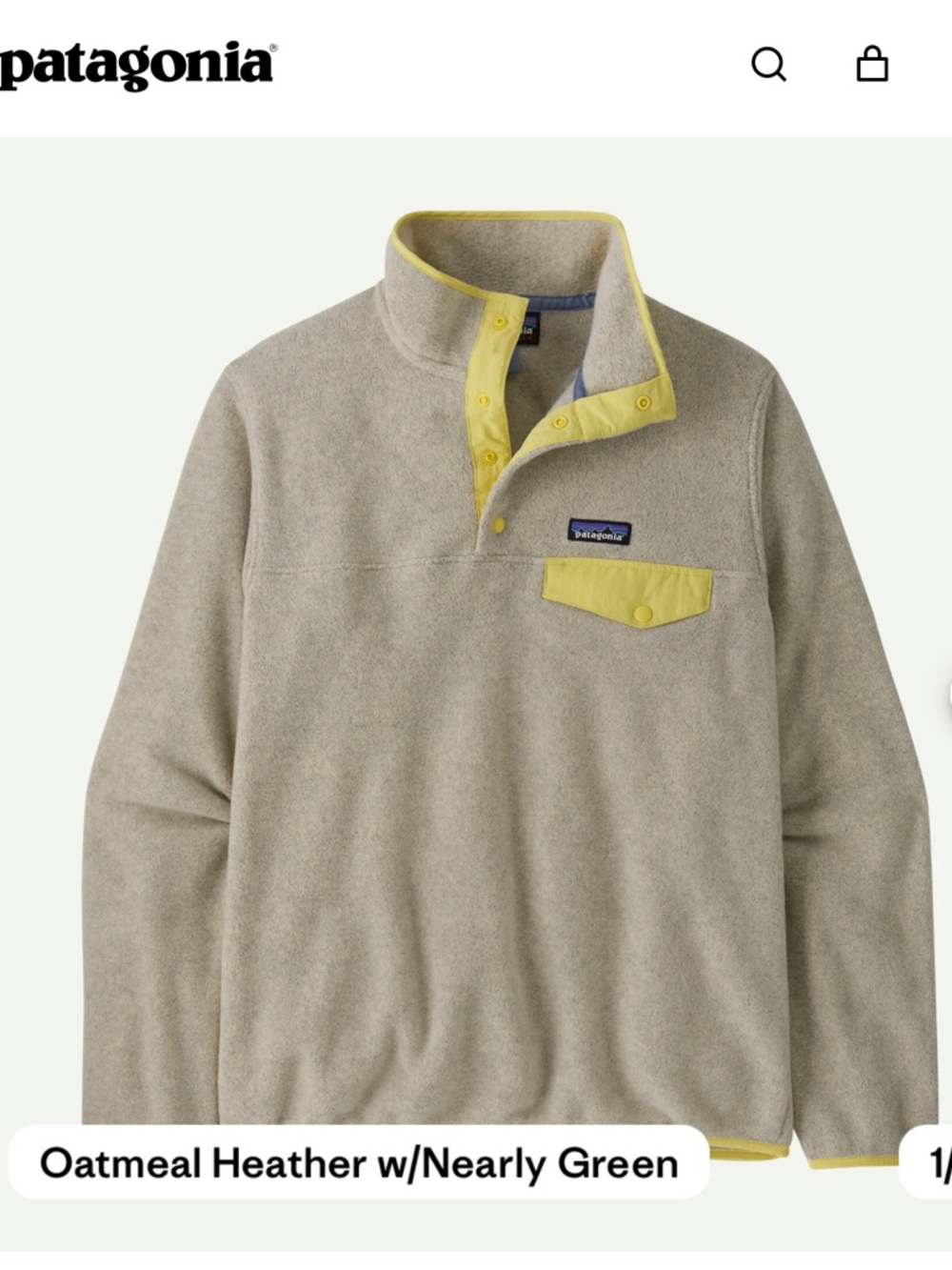 Patagonia Women's Lightweight Synchilla® Snap-T® Fleece Pullover